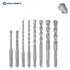 1 PCS Electric Hammer SDS Plus Drill Bit 6-16 mm pour le mur en béton Brick Brick Masonry à travers Wall Alloy Hammer Forage Bits