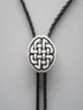 Original Antique Real Silver Ploted Celtic Kolo Kolo Tie Necklace Bolotie-070SL Spedizione gratuita Nuova di zecca in stock6171227