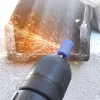 Schleimhaut steinblaues Korund -Schleifkopfkopf für Rotationswerkzeuge Schleifsteinrad Kopf Metall Jade Polierwerkzeuge