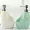 Dispensateur de savon liquide Tête de pompe ronde Abs Lotion Abs Bouchette Bouteille à main Presse Bulle pour les accessoires de cuisine de salle de bain