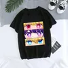 T-shirts pour femmes 2024 harajuku ullzang women t-shirt anime oshi no ko shirt unisexe ai ruby akane aquamarine hoshino à manches courtes fe