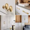 Lichte luxe keukenkast garderobe lade Handgreep kast deurgreep moderne minimalistische gouden kast