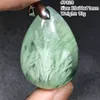 Top Natural Feather Fluorite Quartz Pendentif pour femmes Lady Men Beauty Love Gift Crystal Crystal Silver Beads Bijoux en pierre aaaaa