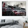 Classic Formula Racing Poster Print Grand Prix Winner Schumacher Canvas Painting Retro Sports Car Wall Art Living Room Decor