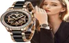 Women039s Watch Sunkta Watches Dresses Fashion Presents Bells Luxury Brand Quartz Ceramic Armband For Women Montre Femme 09022026078