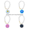 Keychains Lanyards Charm Accessories Pearl Tumbler Chain voor beker met handgreep Sile Drop Delivery Oteci