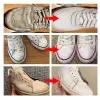 Chaussures blanches nettoyant la crème avec des chaussures de chaussures éponge à éponge éclaircissant les chaussures de toile de sport enlever les taches de laveur de lavage libre de saleté