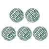 Decorative Flowers 5 Pcs Plastic Floral Ball Rack Party Flower Holder Faux Plants Outdoor Artificial Indoor Garden Supply Festival Supplies