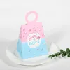 Gift Wrap Sexe révéler garçon ou fille Boîte de bonbons personnalisée Funny Party Decor fournit des cadeaux pour les invités