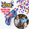 30-300pcs Confettie Shooter Gun Confetti Launcher Handheld Confetti Poppers du Nouvel An Confetti Gun Confetti pour les mariages / anniversaire