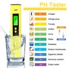 Professionele pH -tester TDS/EC -testpen Multifunctionele water -pH -testgereedschap Set Handheld Water Detect Device Kit Soil Tester