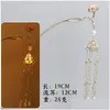 Hair Accessories Ancient Style Headwear Luminous Hairpin Long Tassel High-End Lantern Drop Delivery Products Tools Otj5D