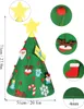 Novo 3D Deluxe Felt Feel Christmas Tree Children infantil Kids Reino