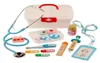 Kinderen doen alsof spelen Doctor Toys Kids Wooden Medical Kit Simulatie Geneeskunde Set voor kinderbelangen Ontwikkeling Kits LJ201018360990