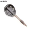 Hirisi 5pcs Carp Fishing Method Feeder Cage 25g/35g Alloy Fishing Method Feeder Mold Fishing Tackle Accessories