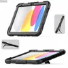 Zware kinderen siliconen pc hybride pantser cover voor iPad 7 8e 9e 10.2 10e gen lucht 10.9 Mini 4 5 6 9.7 Pro 11 inch tablet case