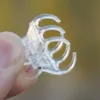 30-1000PCS Transparent 6 Claws Orchid Clips Plastic Butterfly Flowers Support Clear Fixer for Garden Vine Stem Plants Climbing