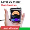 2.4 polegadas de nível analógico VU Controle de voz Música Spectrum Digital Display Rhythm Nível de analisador Indicador GPS multimodo GPS