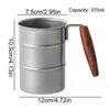 Mugs Stainless Steel Beer Mug Vintage 370ml With Lid For Camping Drinking Tool Clubs Home Cafes And Bars