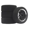 1/10 Flat Runge Tire RC Tire Professional Racing Unlimited HSP94,123 Sakura D4 Tiangong TT02 Flat Sports Car