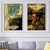 American Hot Movie Top Gun Maverick Retro plakaty na płótnie malowanie i drukuje sztuka ścienna nowoczesny obraz do wystroju domu w salonie