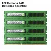 RAMS 8 ГБ ECC Memoria RAM DDR3 1333MHz Рабочая станция память PC3L PC312800E 14900E 10600E 1,35 В 1,5 В ECC Ubffuffered RAM