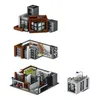 MOC-87366 Creative Modern Villa Modular City Architecture Build Block Bricks Model Street View Zestawy dla dzieci dla dzieci Prezent