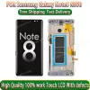 اختبارات 100 ٪ Super Amoled لـ Samsung Galaxy Note8 LCD Note 8 N950A N950U N950F N950V Display Digitizer مع إطار