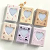 Cute Bear Photo Album 3 inch Love Heart Picture Storage Case Kpop Card Binder Name Card Book Photocard Holder 40 Pockets