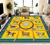 Conception de luxe nordique animal de cheval salon tapis de tapis