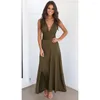 Robes décontractées Robe d'été 2024 Fashion Convertible Bohemian Long Bandage Evening Prom Club Party Infinity Multiway Maxi