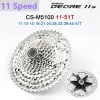 Shimano Deore M5100 11SPEED CRANKSET 32T 34T 36T 170 175mm Groupset SL Rd Derailleur Cassette 11-42T/51T X11 Chain K7 11V KITI