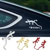 1pcs engraçado 3D Gecko Gecko Lizard Badge Logo Sticker Decal