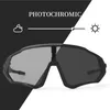2023 New Style Photochromic Sport Cycling Glasses Bicycle Eyewear Mountain Bike Cycl Goggles UV400 MTB Polarized Road Sunglasses