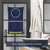 Waszakken deur hangende hamer huishoudelijke opslagmandtas voor kledingbeheer