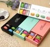 Macaron Box Holds 12 Cavity 20115cm Food Packaging Gifts Paper Party Boxes For Bakery Cupcake Snack Candy Biscuit Muffin Box EWF4183622