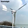 5 кВт 6 кВт 8 кВт 10 кВт Ветряные турбинные турбины Полный комплект 24 В 48 В 96 В генераторы свободной энергии ветра с инвертором контроллера 5000 Вт