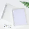 A4 Size 3 Ring Binder File Folder ,1.5 Inch Binder Planner Organizer Holds 8.5'' x 11'' Paper, Large Clear View Binder Folder