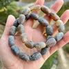 Bracciale ambra medica all'ingrosso perle fai -da -te irregolari di buon sonno fragranza minerale grezzo in pietra naturale nuovo fornitore di gioielli curativi