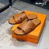 Designer praia chinelos de luxo verão izmir sandálias homens moda moda couro genuíno lento liso lasco lasco ladrina casual slides