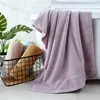 Towel Double-sided Design Cotton Face For Adult Use Soft And Absorbent Four Colors Are Available 140 70cm Bath Towels Bathroom