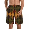 Shorts masculins Simmes de bain d'été Vintage de plage de plage Trunks Message de maillot de bain pour hommes