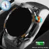 Kijkt voor Huawei's nieuwe Men's Compass Smart Watch Xiaomi HD -scherm Hartslag Hartslag Bluetooth Oproep Waterdichte bloeddruk Smart Watch