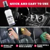 ALLE POUTEN Auto bekleding Cleaner Car Seat Dak Dashboard Autometa Detail vloeistof reinigingsmiddel lederen flanel watervrije reinigingsgereedschap