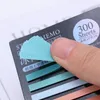 300 feuilles Rainbow Color Index Memo Pad Publié It Sticky Notepads Paper Autocollant Notes Bookmark School Office Student Spampiony