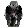 Ik vroeg God om een echte vriend, dus stuurde hij me een Duitse Shepherd 3D -geprinte Hoodies Pullovers Street Tracksuit Love Dog