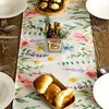 Spring Table Runner Aquarel Wildflowers Farmhouse Holiday Keukentafel Decoraties Indoor Outdoor Dinner Placemats