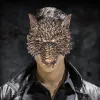 Anime Werewolf Masks Animal Wolf Realistic Cosplay Latex Masques Halloween Costumes Accesories Carnival Headgear Party Props