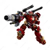 2023 Sluban Pacific Rimsuper Mecha Bracer Phoenix Sabre Athena Guardian Bravo Robot Blocos de Bricks Sets Kids Toys