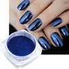 1Box ​​Nail Art Powder Glitter Color Metallic Mirror Effect Gel Polished Shimmer Chrome Dip Damm för Manicure Decor Design NLC/ASX